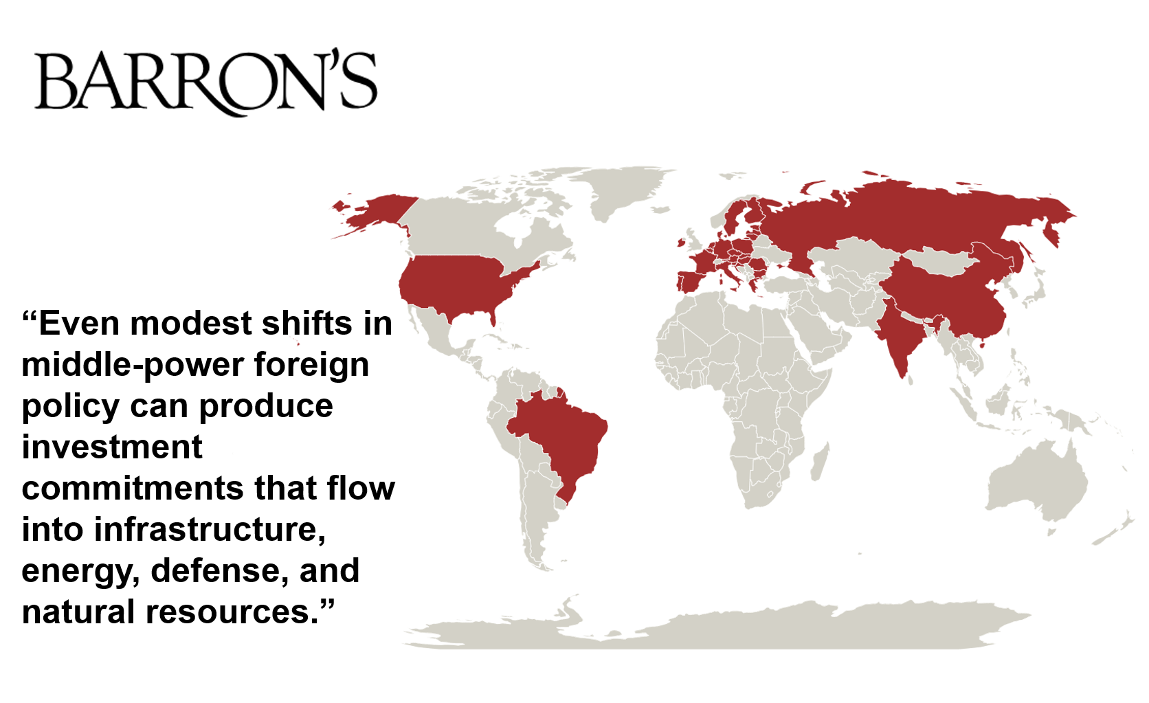 Barron's: Mamadou-Abou Sarr shares insights on investing in a more multipolar world.