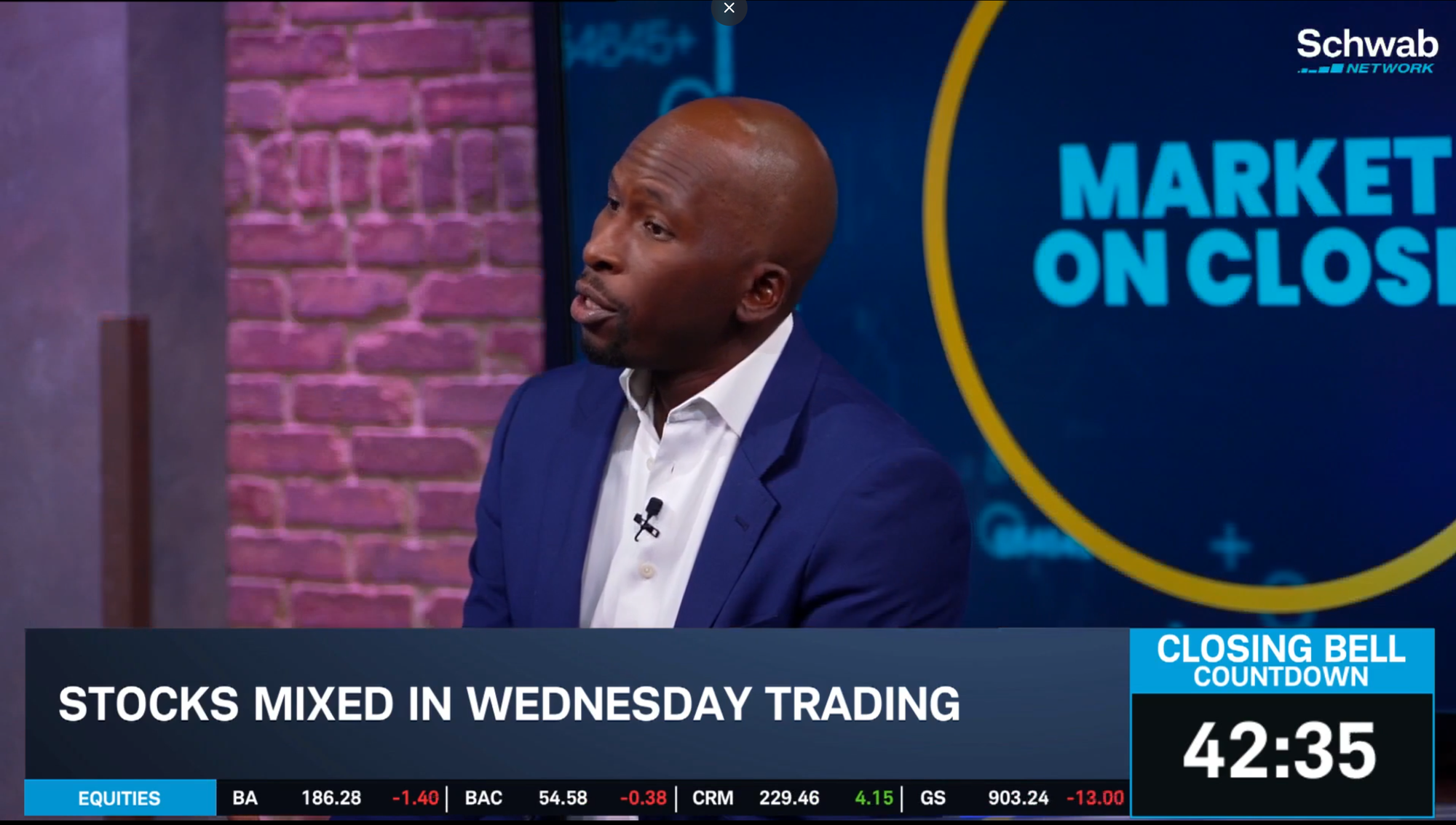 Mamadou-Abou Sarr on Schwab's Market On Close: Can Growth Survive the Higher Cost of Capital?